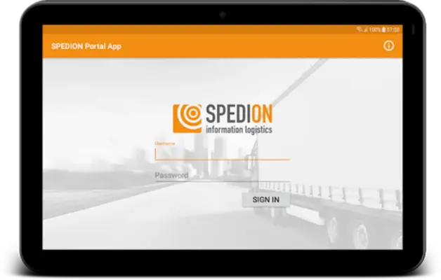 SPEDION Portal App android App screenshot 7